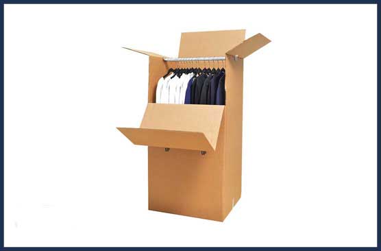 کارتن رگال بلند مخصوص لباس